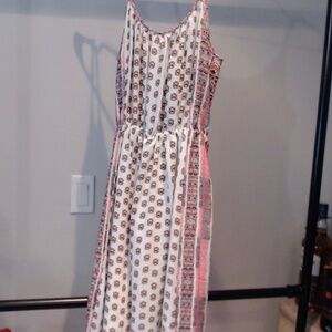 GAP Pink and white design Dress